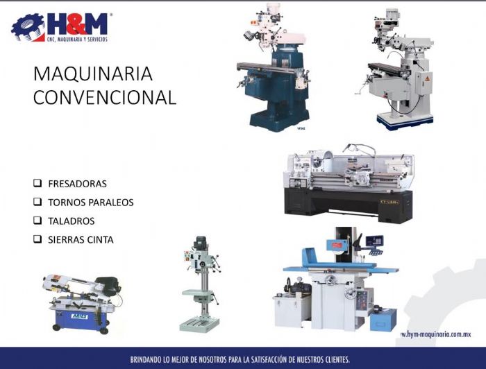 MAQUINARIA CONVENCIONAL